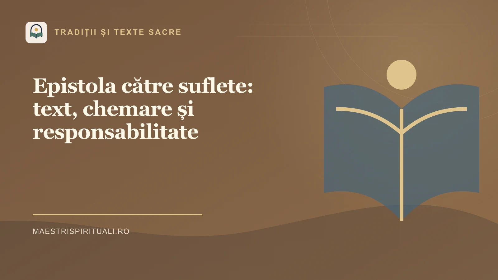 Epistola către suflete: text, chemare și responsabilitate