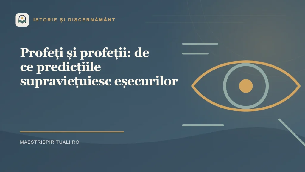 Profeți și profeții: de ce predicțiile supraviețuiesc eșecurilor