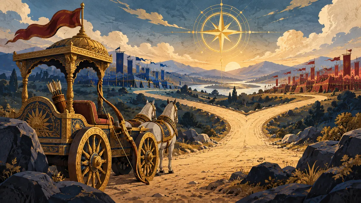 Bhagavad-Gita: cum acționăm fără să fim stăpâniți de rezultat